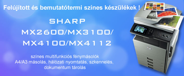 felújított színes készülékek